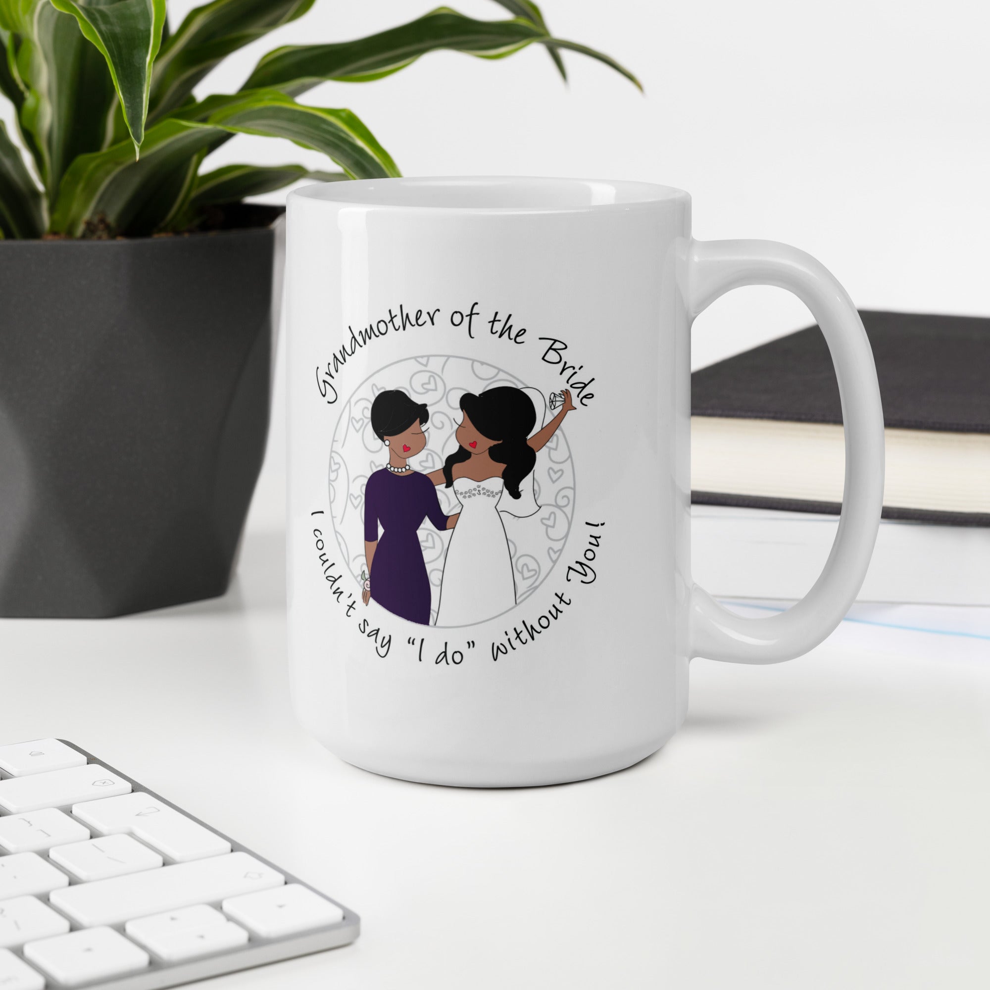 Personalized Grandmother of the Bride Mug