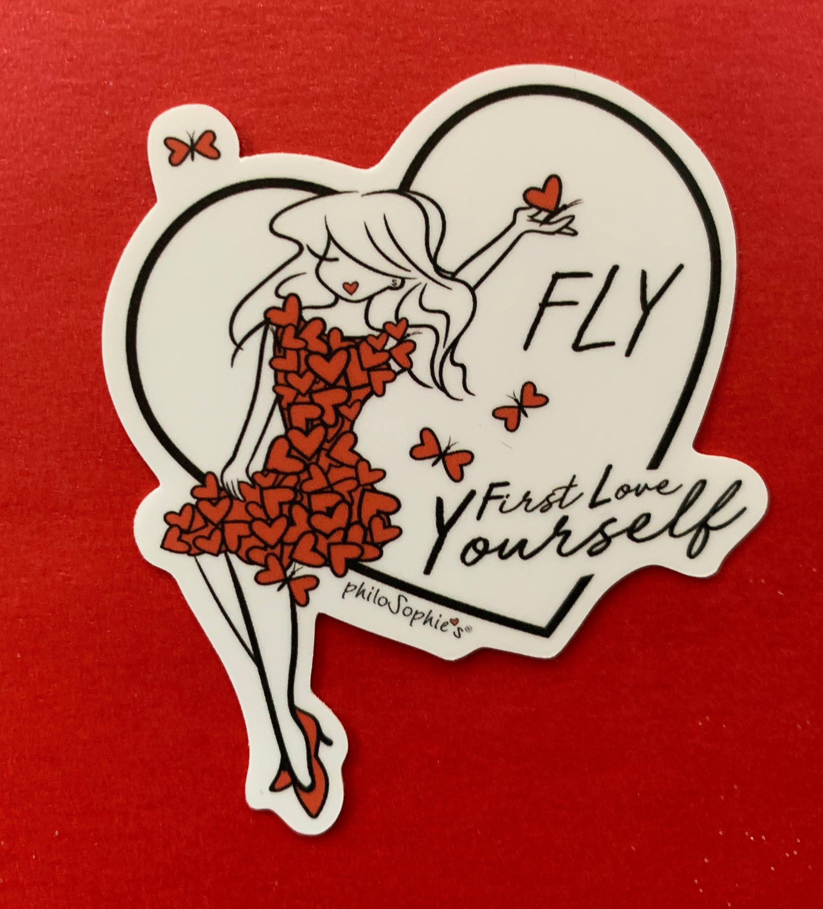 FLY - First Love Yourself philoSophie's  15 ounce Ceramic Mug