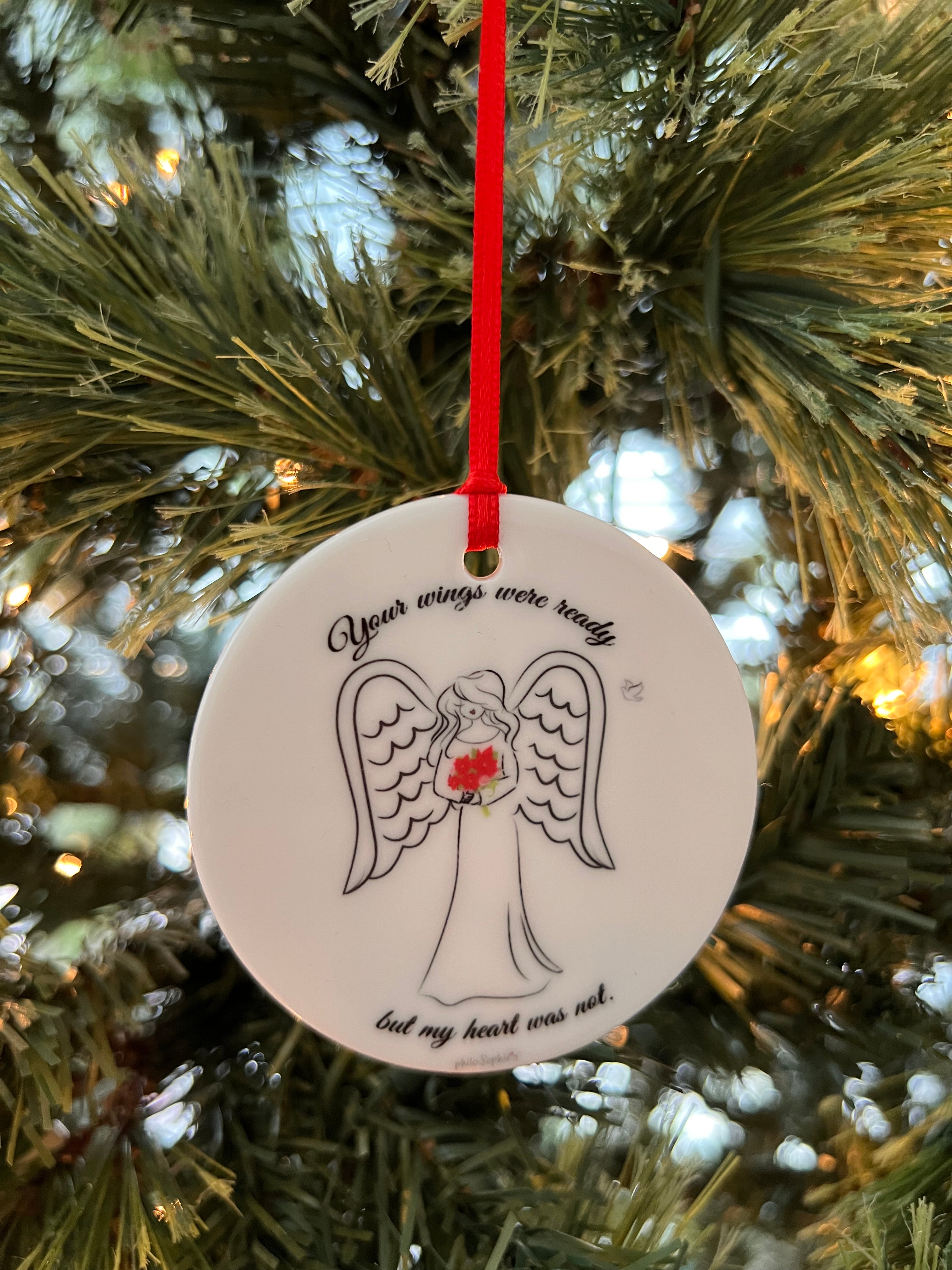 In Loving Memory Angel, Christmas Ornament, Gift