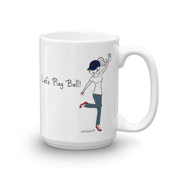 Short Monday/ Let's Play Ball Mug - philoSophie's®