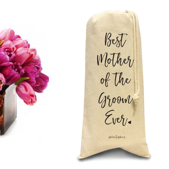 Best Mother of the Groom Ever tote/Wine & Spirits Tote - philoSophie's®
