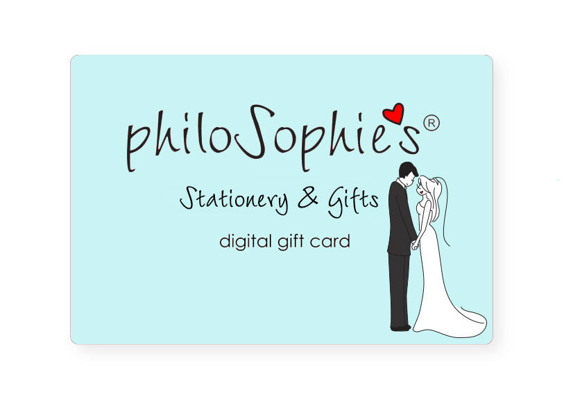 Wedding philoSophie's Digital Gift Card - philoSophie's®