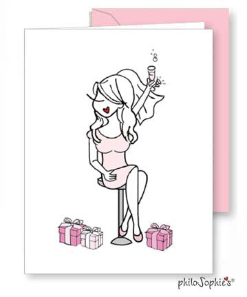 Bride to Be - Bridal Shower Greeting Card - philoSophie's®