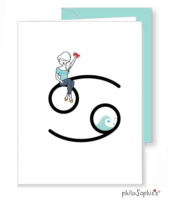 Zodiac: Cancer Greeting Card