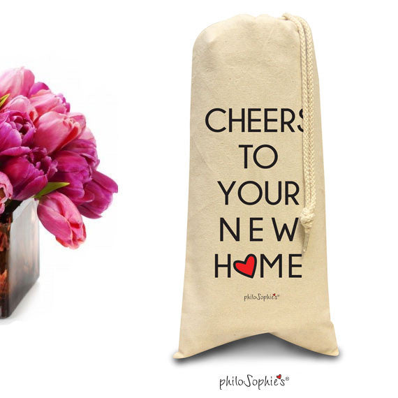 Cheers to your new home - wine &spirits tote - philoSophie's®
