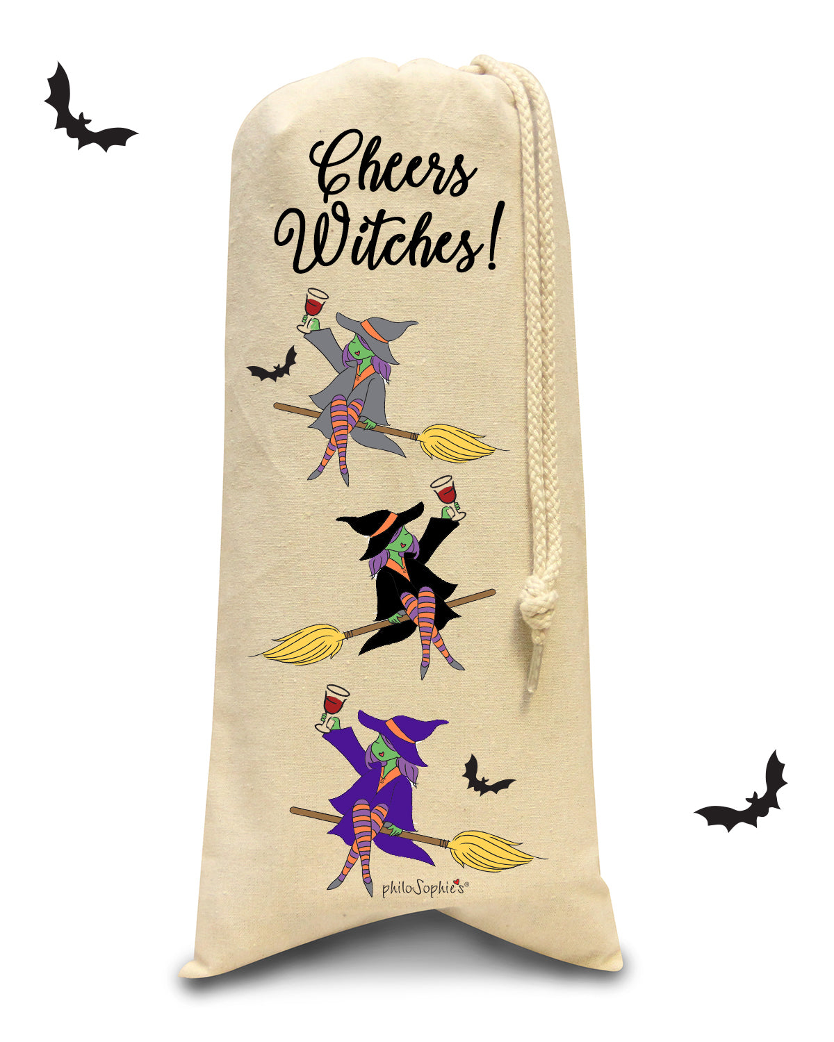 Cheers Witches! Wine Tote - philoSophie's®
