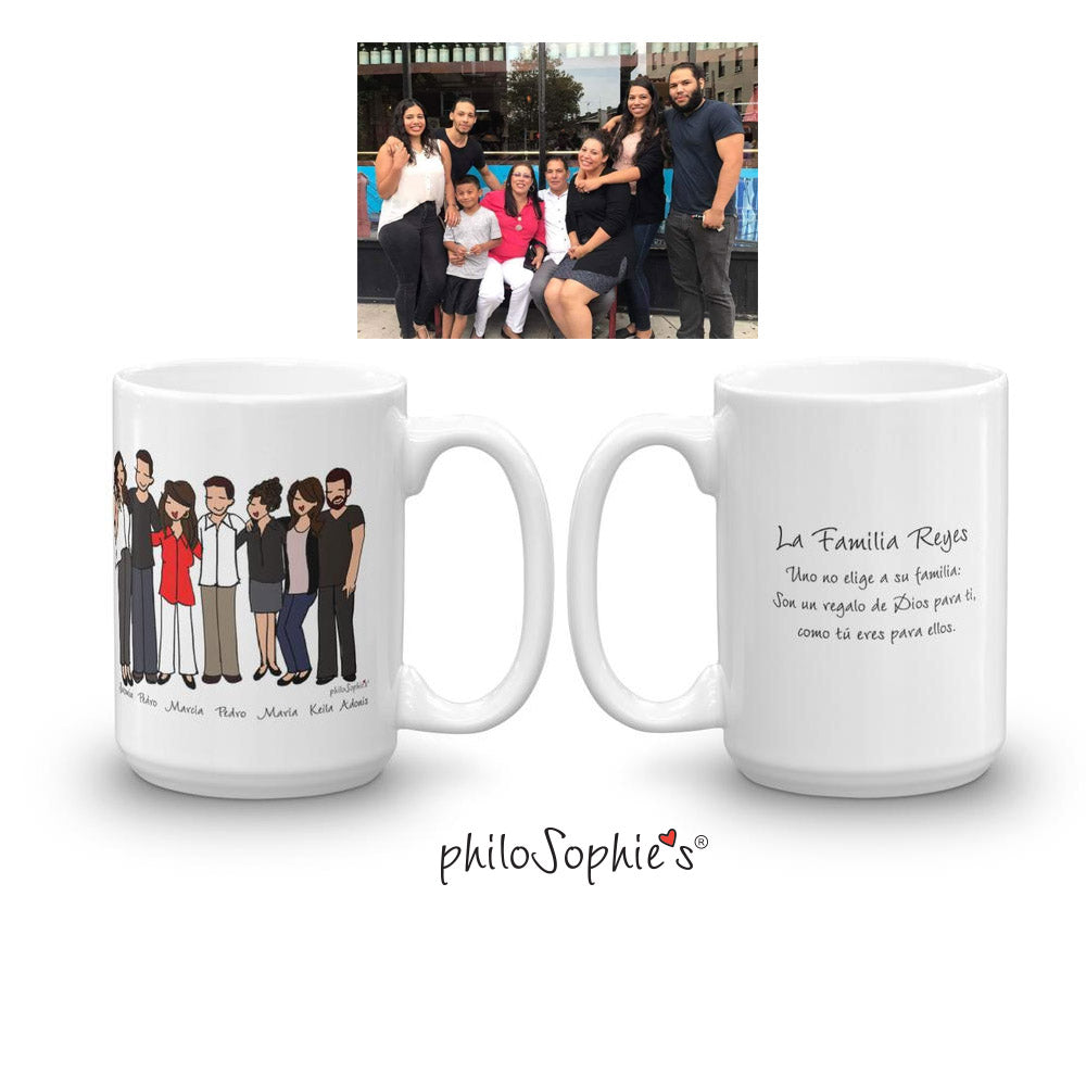 Custom Celebration Mug - Friends, Family, Fun! - philoSophie's®