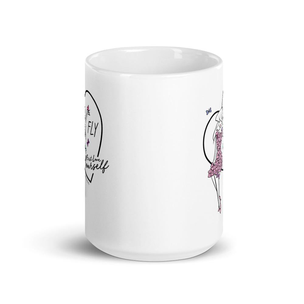 Inspirational Ceramic Mug - FLY Spring