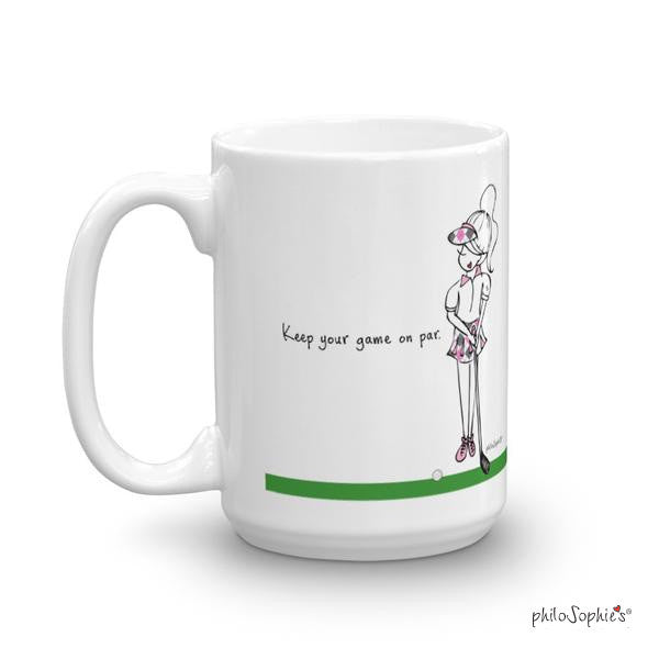 Keep your game on par - mug - philoSophie's®