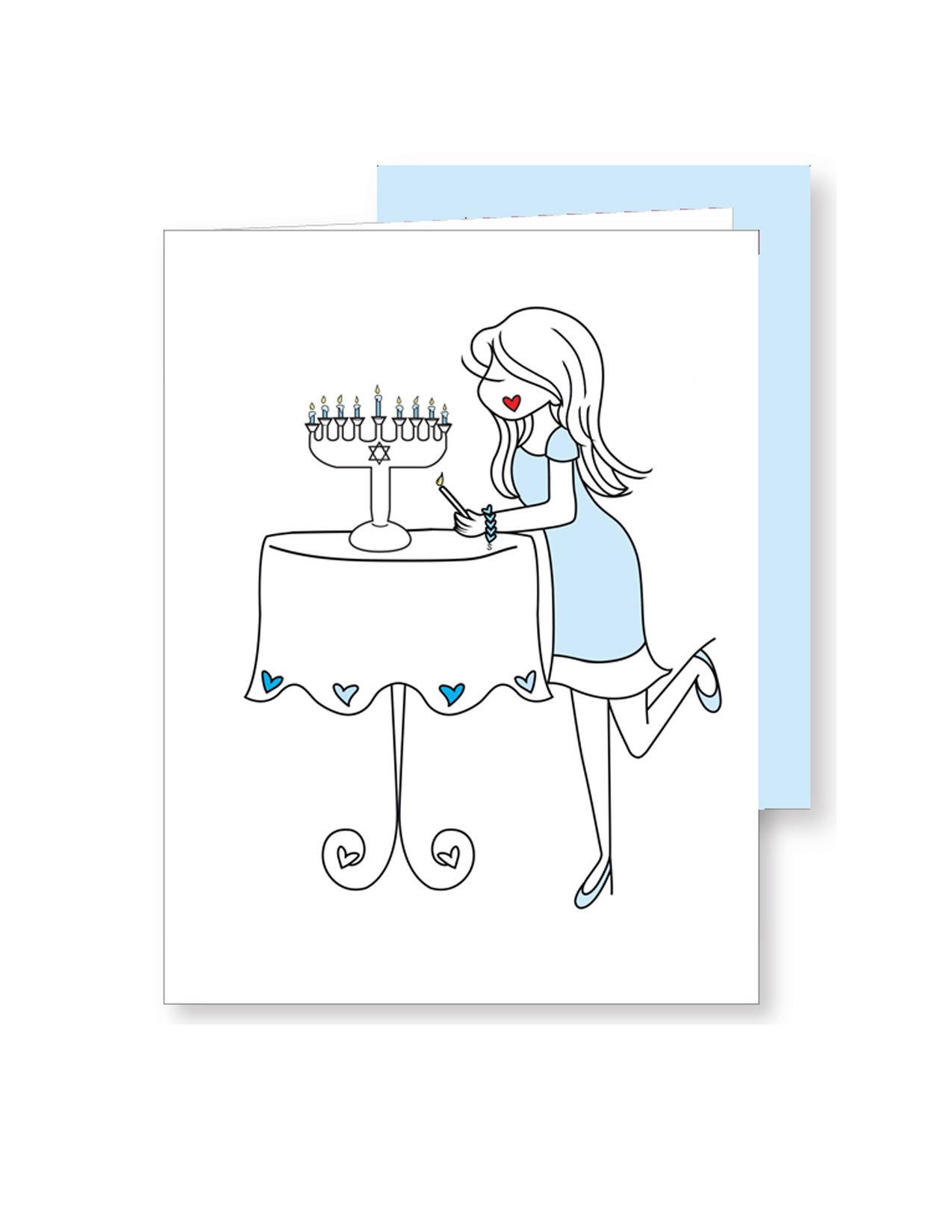 Happy Hanukkah Greeting Card - philoSophie's®