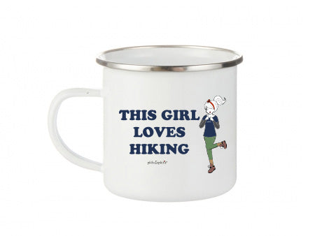 philoSophie's This Girl Loves Hiking- Camp Cup - philoSophie's®