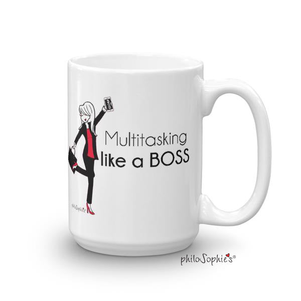 Multitasking like a boss! philoSophie's mug - philoSophie's®