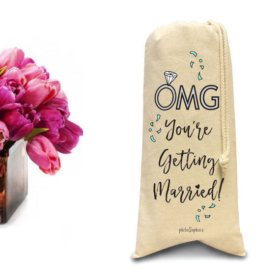 OMG You're Getting Married Tote/Wine & Spirits Tote - philoSophie's®