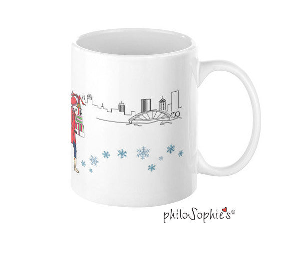Cityscape Holiday Mugs - Rochester - philoSophie's®