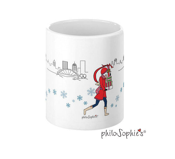 Cityscape Holiday Mugs - Rochester - philoSophie's®