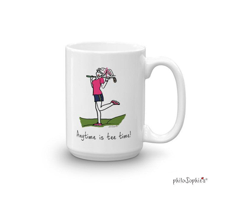 Anytime is tee time! - Mug - philoSophie's®