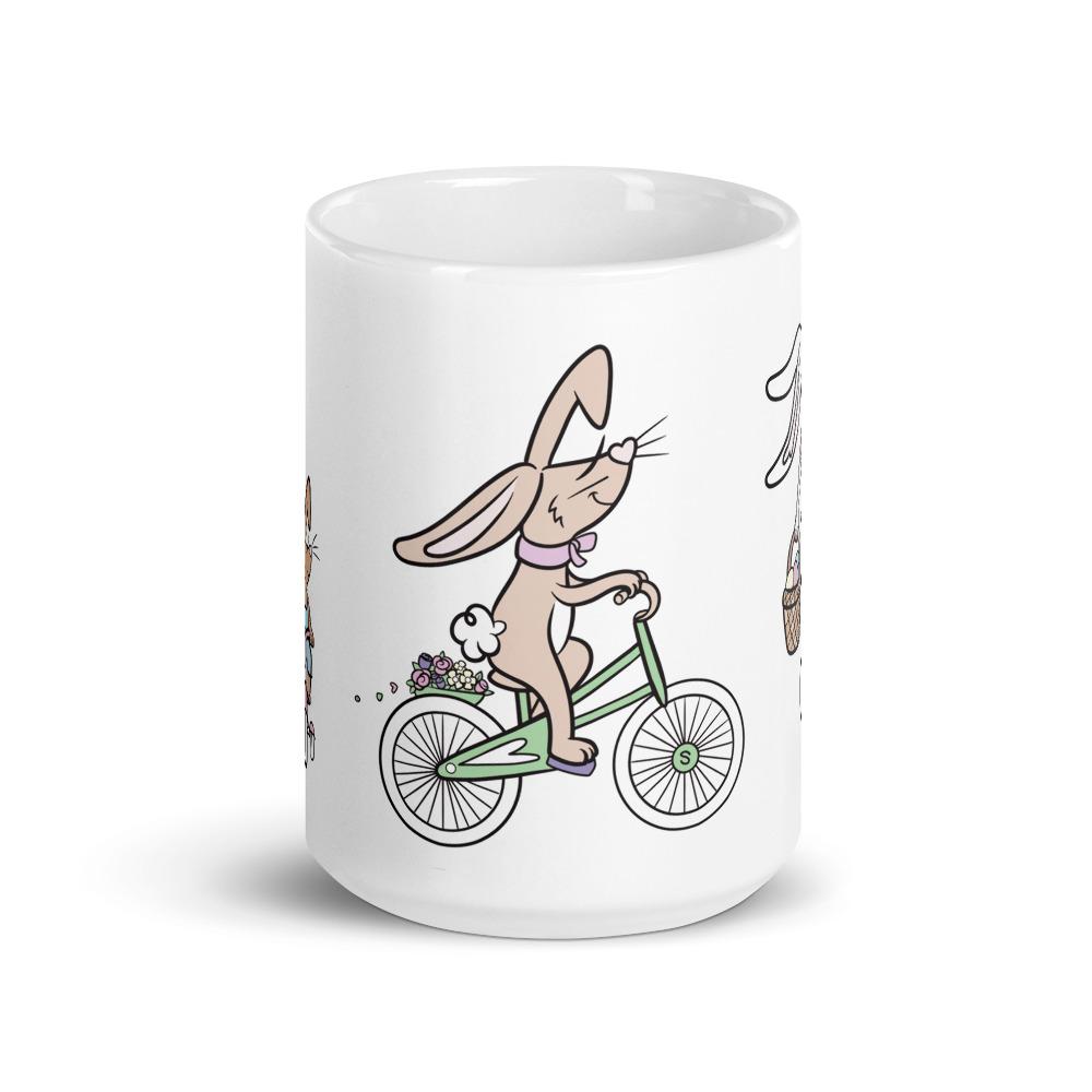 Ceramic Mug - Easter Bunnies on Parade