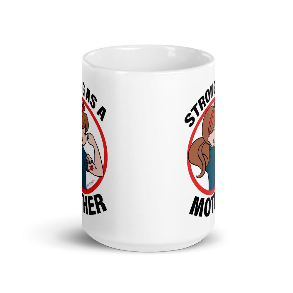 Strong as a Mother Personalized philoSophie's Mug