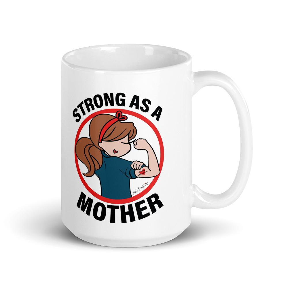 Strong as a Mother Personalized philoSophie's Mug