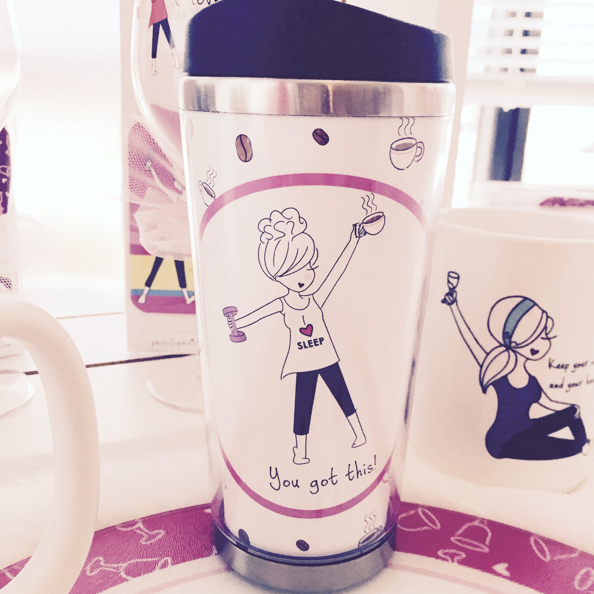You got this! Travel Coffee Tumbler - philoSophie's®